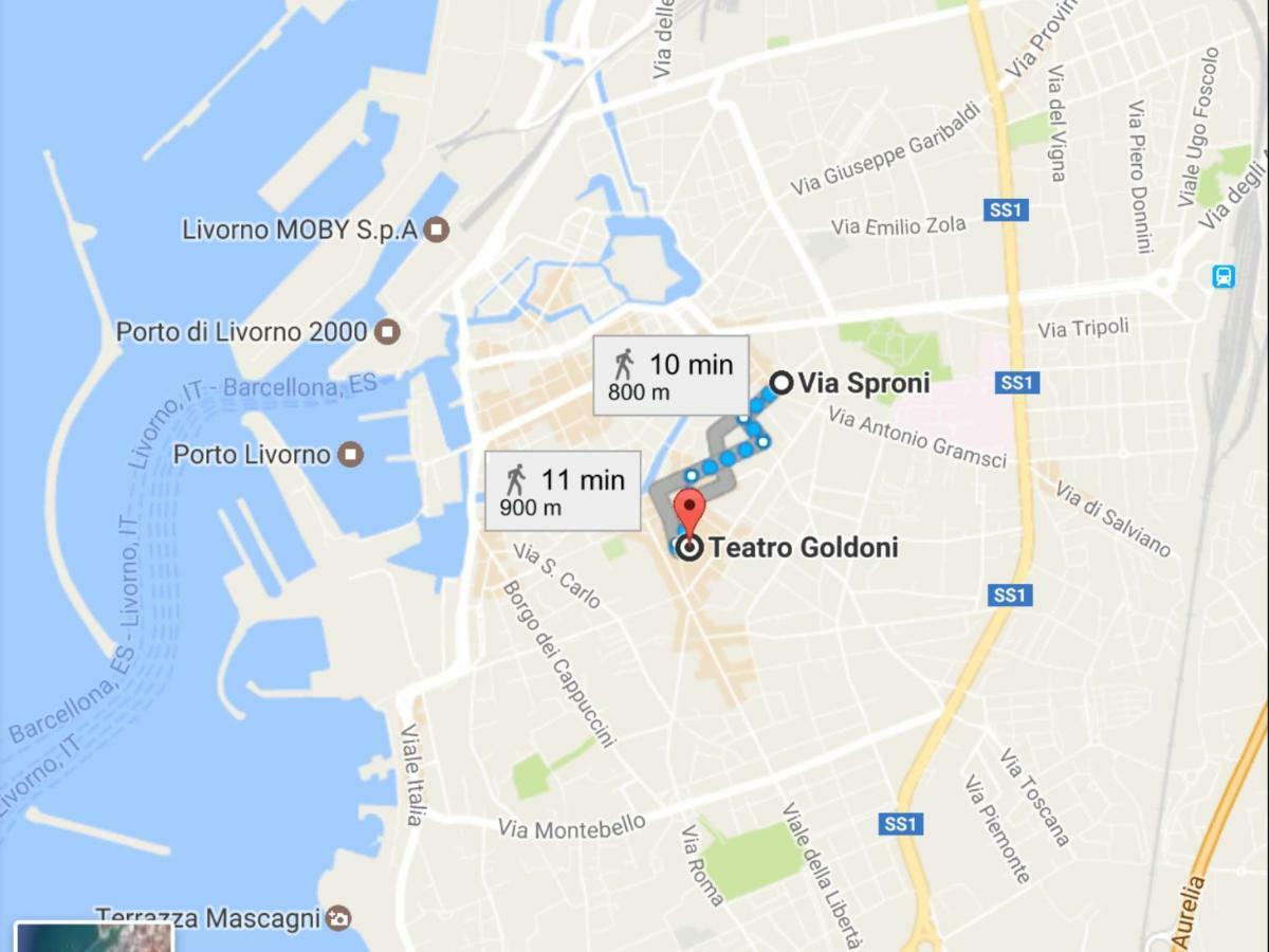 Apartament New Maria'S House Livorno. Il Cisternone Zewnętrze zdjęcie